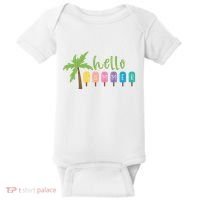 Hello Summer Popsicles Tropical Baby Bodysuit thumb 0