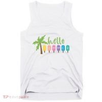 Hello Summer Popsicles Tropical Tank Top thumb 0
