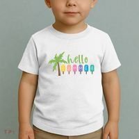Hello Summer Popsicles Tropical Toddler T-Shirt thumb 2