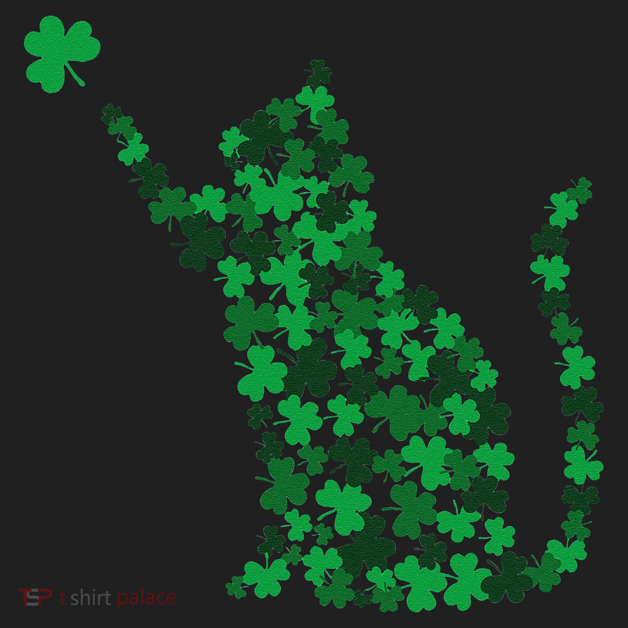 Happy Saint Patrick's Day Shamrock Cat Tumbler