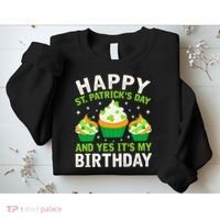 Happy St Patricks Day Birthday Saint Paddys Sweatshirt thumb 2