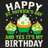Happy St Patricks Day Birthday Saint Paddys Beanie thumb 2