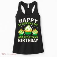 Happy St Patricks Day Birthday Saint Paddys Women's Tank Top thumb 0