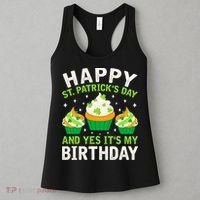 Happy St Patricks Day Birthday Saint Paddys Women's Tank Top thumb 3