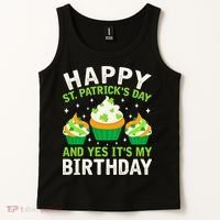 Happy St Patricks Day Birthday Saint Paddys Tank Top thumb 2