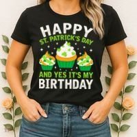 Happy St Patricks Day Birthday Saint Paddys Women's T-Shirt thumb 2