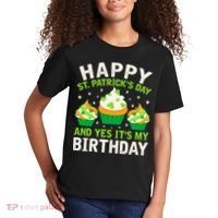Happy St Patricks Day Birthday Saint Paddys Kids T-Shirt thumb 2