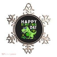 Happy St Pat T Rex Saint Patrick's Day Dinosaur Love Love Ornament thumb 0