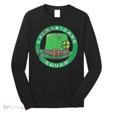 Happy St. Patrick's Day Funny Saint Patrick Irish Long Sleeve Shirt