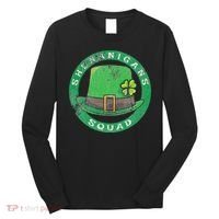 Happy St. Patrick's Day Funny Saint Patrick Irish Long Sleeve Shirt thumb 0
