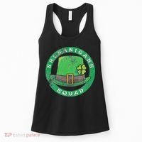 Happy St. Patrick's Day Funny Saint Patrick Irish Women's Tank Top thumb 0