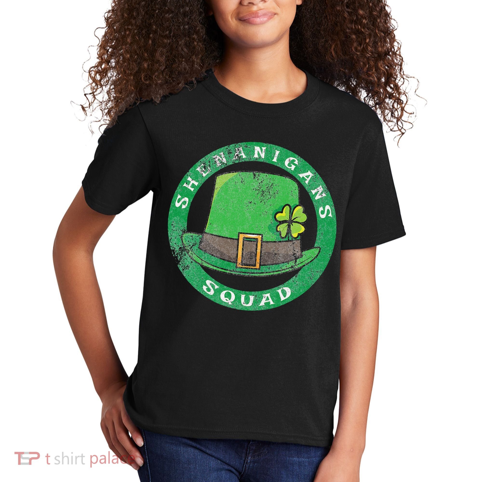 Happy St. Patrick's Day Funny Saint Patrick Irish Kids T-Shirt