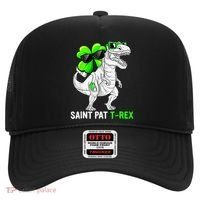 Happy St Pat T Rex Saint Patrick's Day Dinosaurs Funny Happy Hat thumb 0
