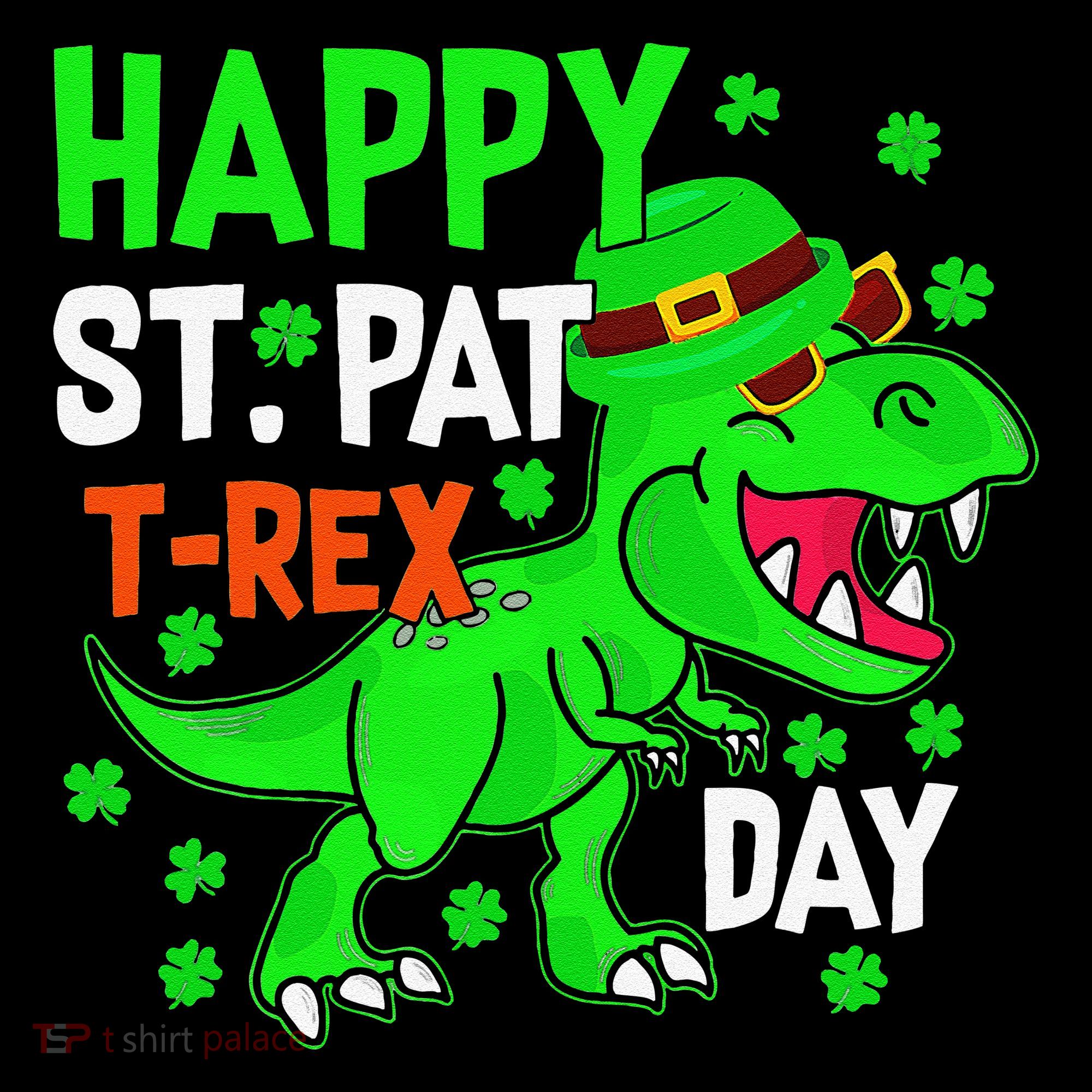 Happy St Pat T Rex Saint Patrick's Day Dinosaurs Happy Cute Coffee Mug