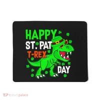 Happy St Pat T Rex Saint Patrick's Day Dinosaurs Happy Cute Mousepad thumb 0