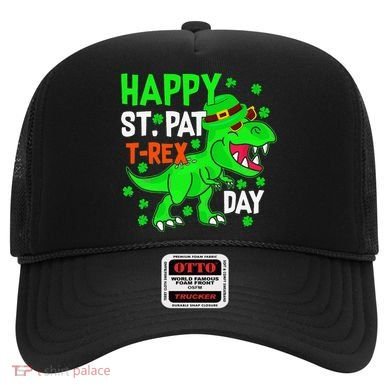 Happy St Pat T Rex Saint Patrick's Day Dinosaurs Happy Cute Hat