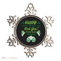 Happy Saint Patrick's Day And Yes It's My 40th Birthday Gift Ornament thumb 0