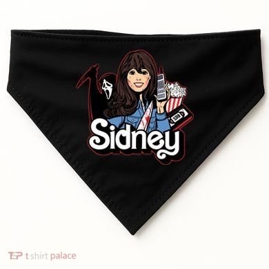 Hello Sidney Phone Call Scary Movie USA-Made Doggie Bandana