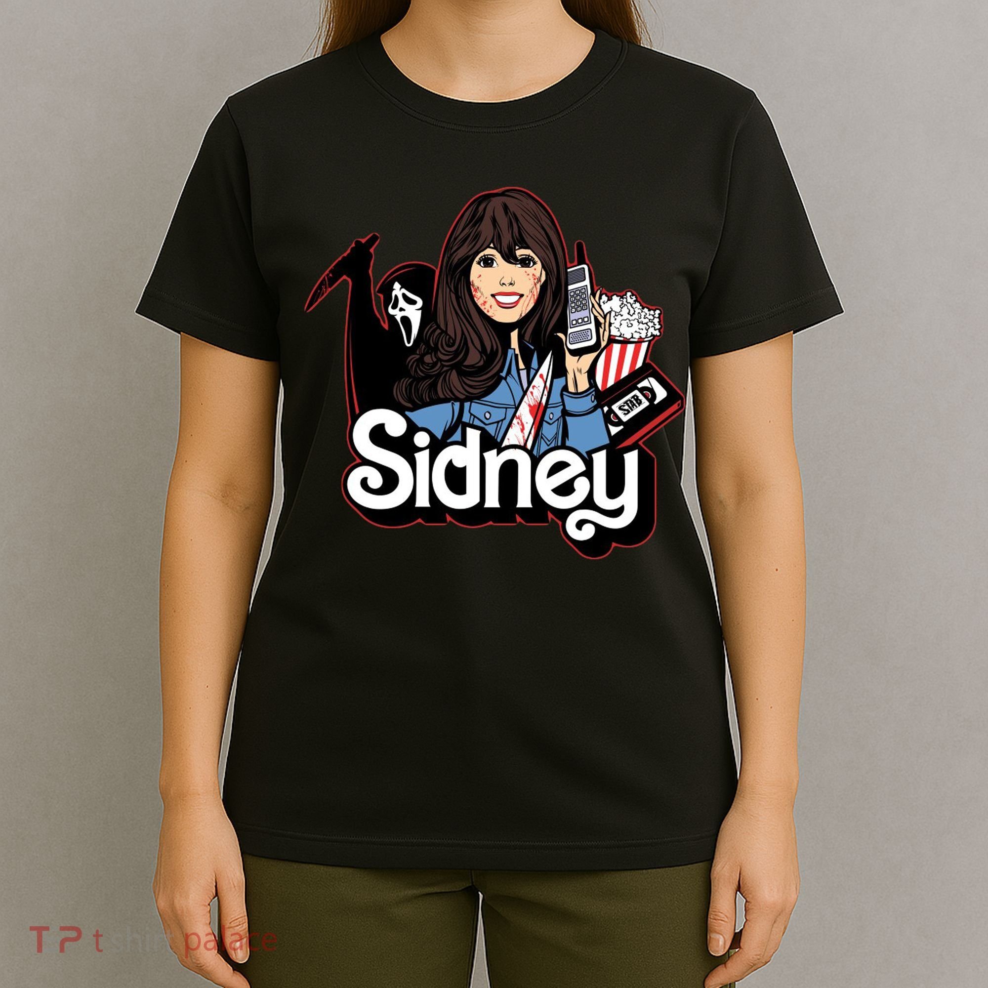 Hello Sidney Phone Call Scary Movie T-Shirt