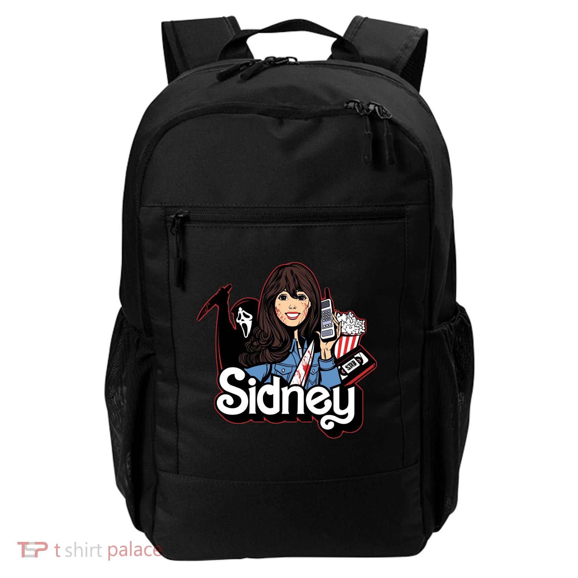 Hello Sidney Phone Call Scary Movie Backpack