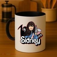 Hello Sidney Phone Call Scary Movie Coffee Mug thumb 4