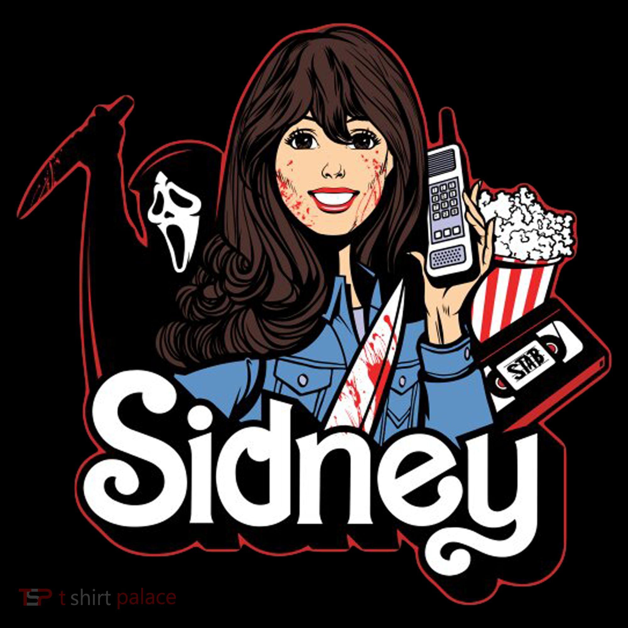 Hello Sidney Phone Call Scary Movie Coaster