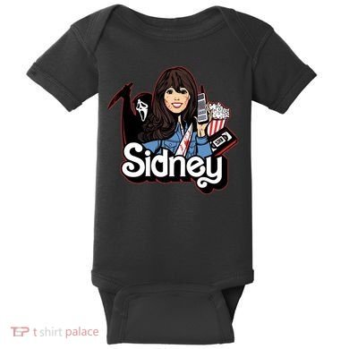 Hello Sidney Phone Call Scary Movie Baby Bodysuit