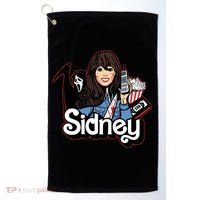 Hello Sidney Phone Call Scary Movie Golf Towel thumb 0