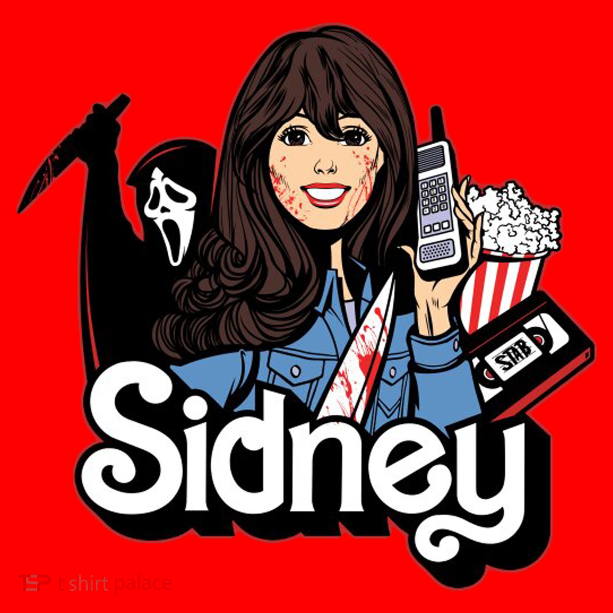 Hello Sidney Phone Call Scary Movie Santa Hat
