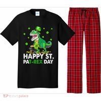 Happy St Pat T Rex Saint Patrick's Day Dinosaurs Happy Pajama Set thumb 0