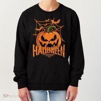 Halloween Spooky Pumpkin Women's Sweatshirt thumb 0