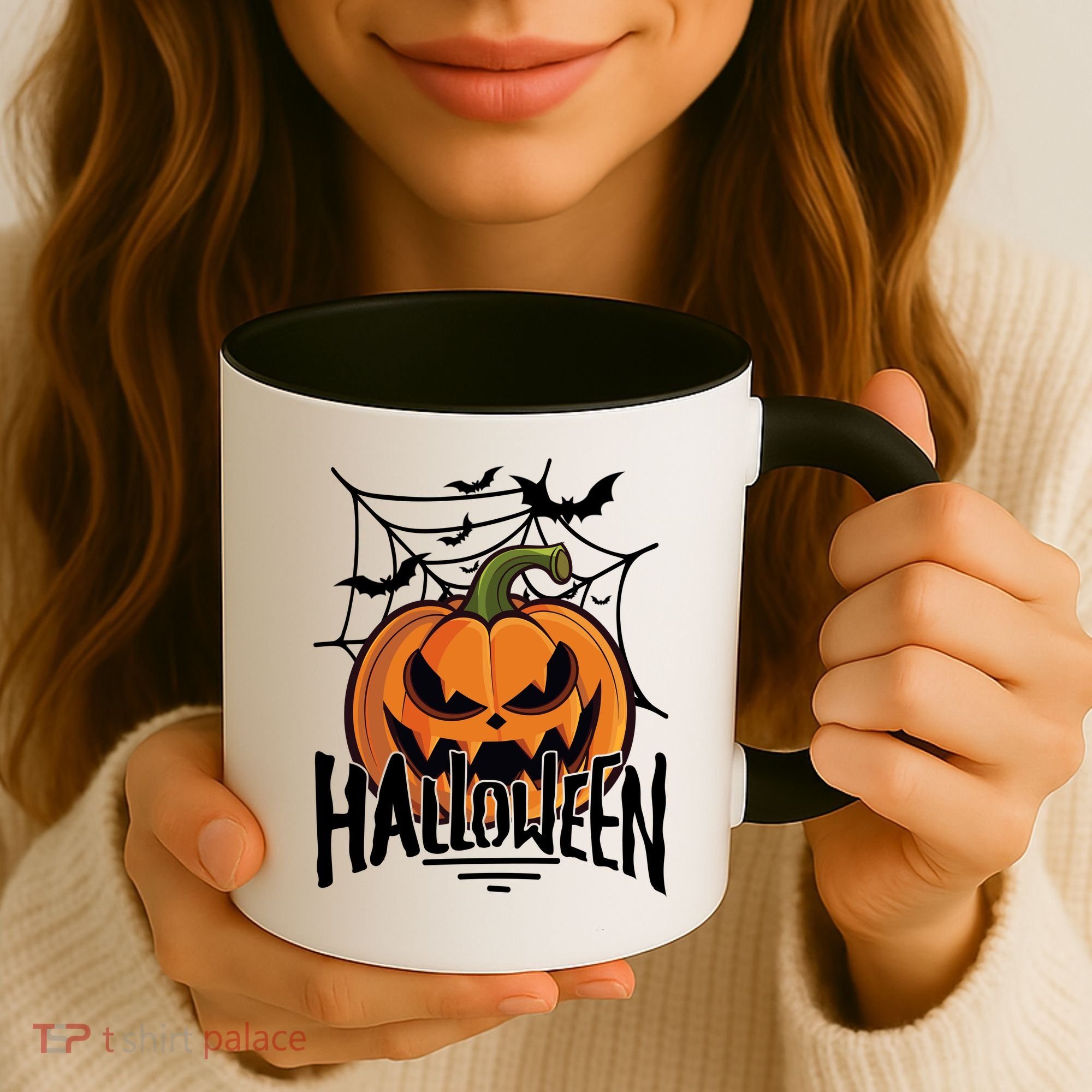 Halloween Spooky Pumpkin Coffee Mug
