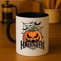 Halloween Spooky Pumpkin Coffee Mug thumb 4