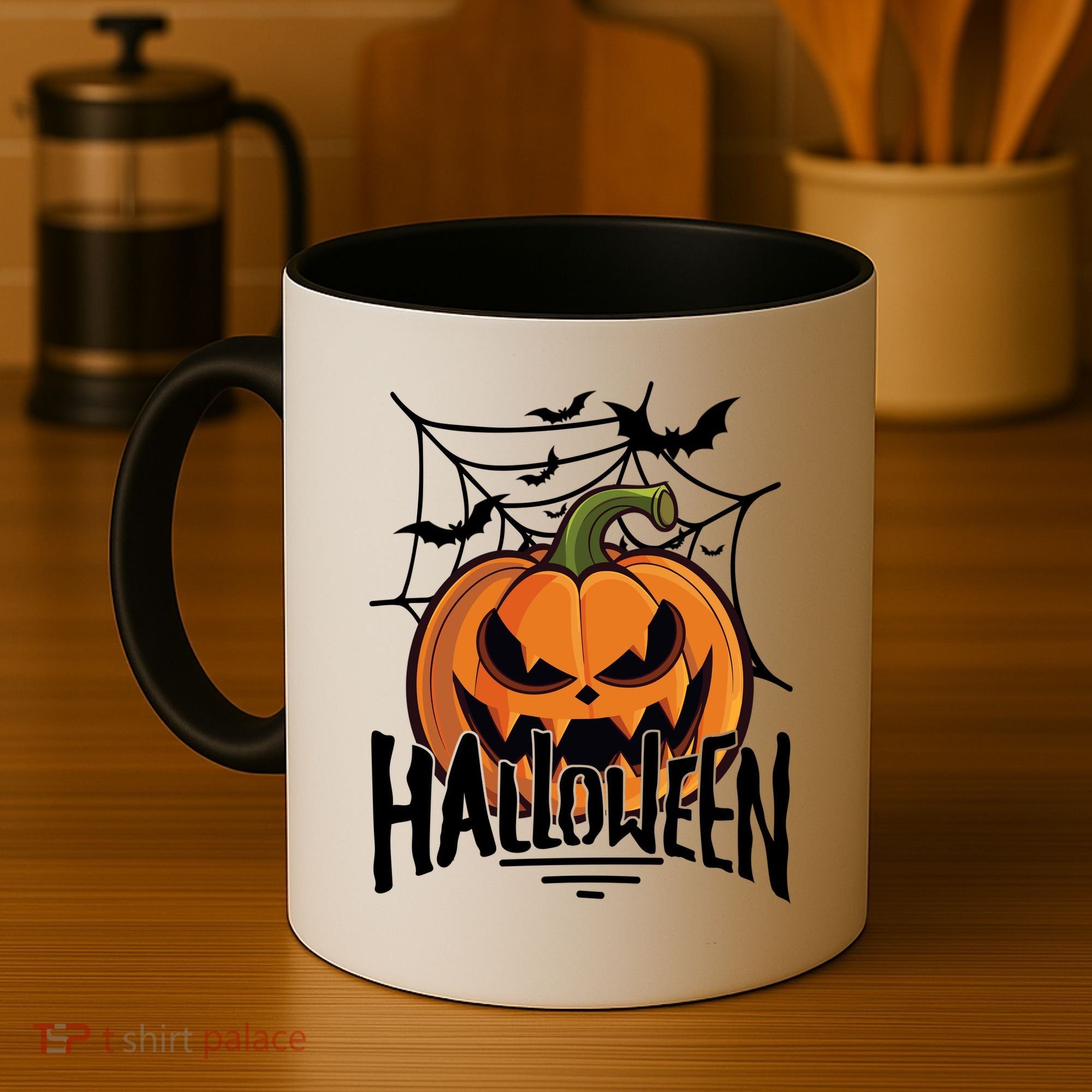 Halloween Spooky Pumpkin Coffee Mug