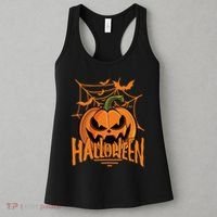 Halloween Spooky Pumpkin Women's Tank Top thumb 3