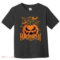 Halloween Spooky Pumpkin Toddler T-Shirt thumb 0