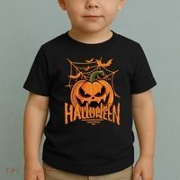 Halloween Spooky Pumpkin Toddler T-Shirt thumb 2