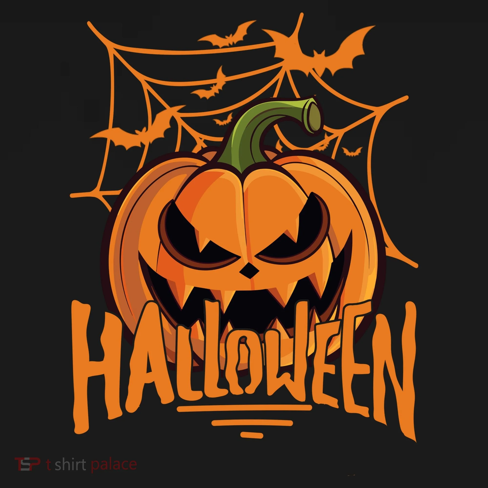 Halloween Spooky Pumpkin Toddler T-Shirt