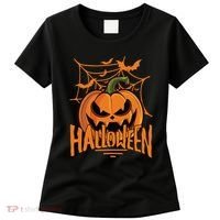 Halloween Spooky Pumpkin Women's T-Shirt thumb 0