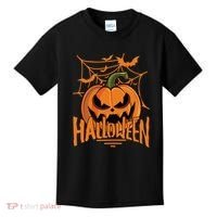 Halloween Spooky Pumpkin Kids T-Shirt thumb 0