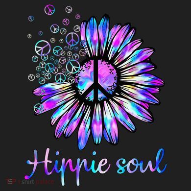 Hippie Soul Psychedelic Daisy Peace Sign Hat