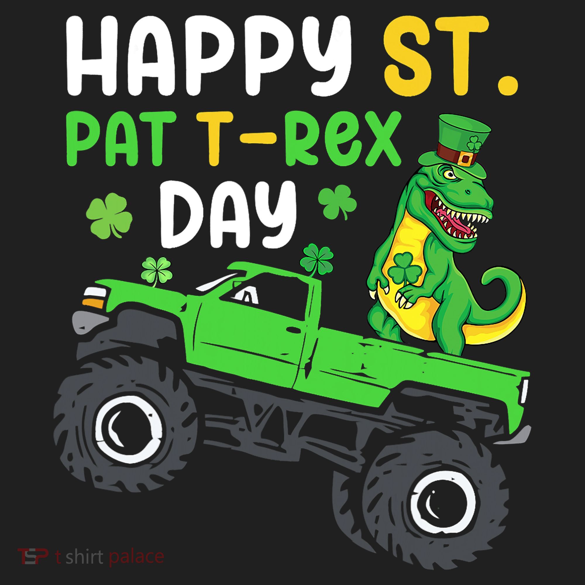 Happy St Pat T Rex Day Boy St Patrick's Day T Rex Women's Sweatshirt