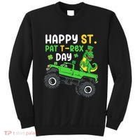 Happy St Pat T Rex Day Boy St Patrick's Day T Rex Sweatshirt thumb 0