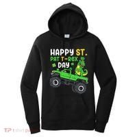Happy St Pat T Rex Day Boy St Patrick's Day T Rex Women's Hoodie thumb 0