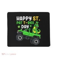 Happy St Pat T Rex Day Boy St Patrick's Day T Rex Mousepad thumb 0