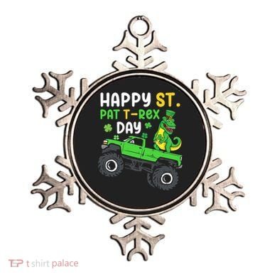 Happy St Pat T Rex Day Boy St Patrick's Day T Rex Ornament