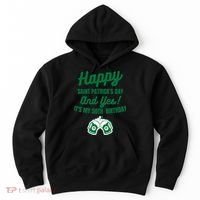 Happy Saint Patrick's Day, Funny 50th Birthday Party Gift Hoodie thumb 0