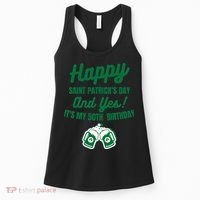 Happy Saint Patrick's Day, Funny 50th Birthday Party Gift Women's Tank Top thumb 0