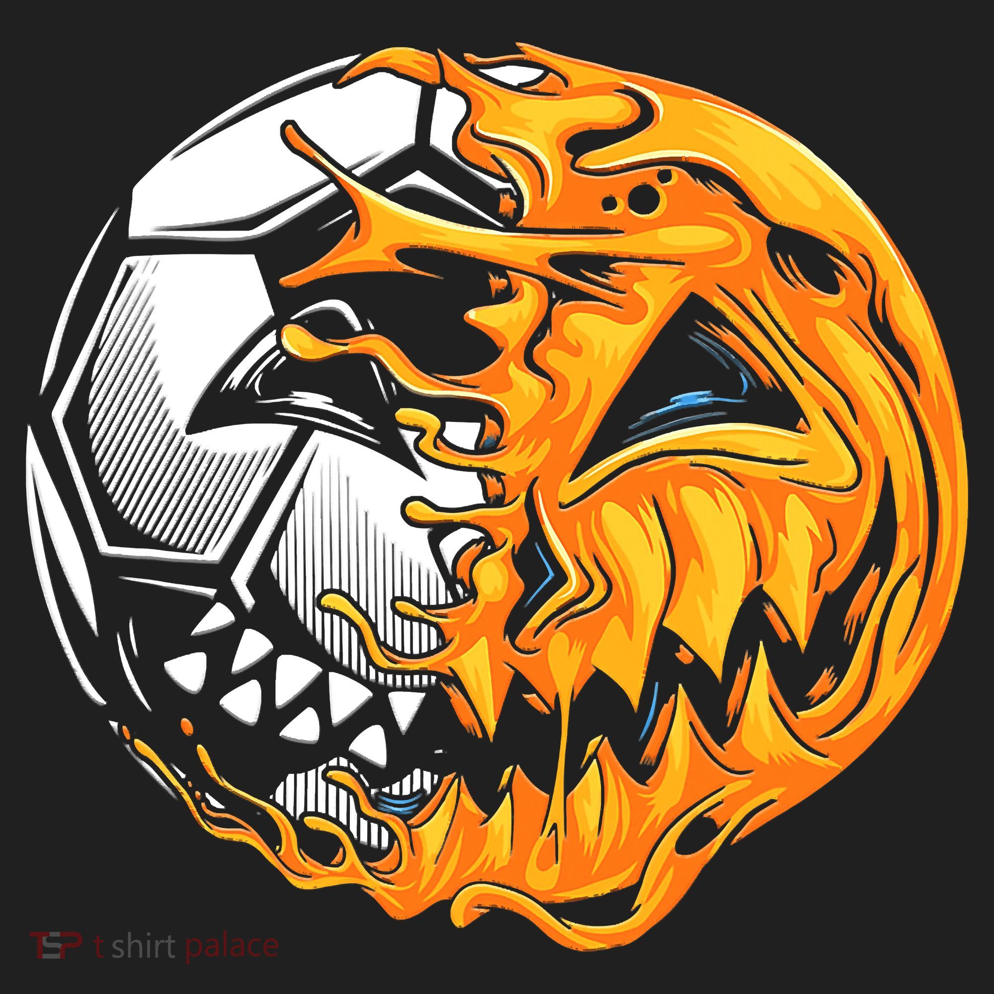 Halloween Soccer Player Pumpkin Skeleton Hat