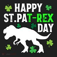 Happy St Pat Rex Day Irish Shamrocks Patricks Boy Gifts Hat thumb 2